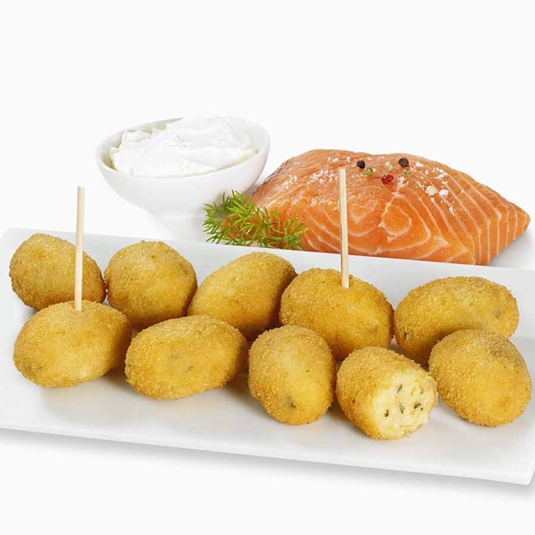Mini Croqueta de Salmón